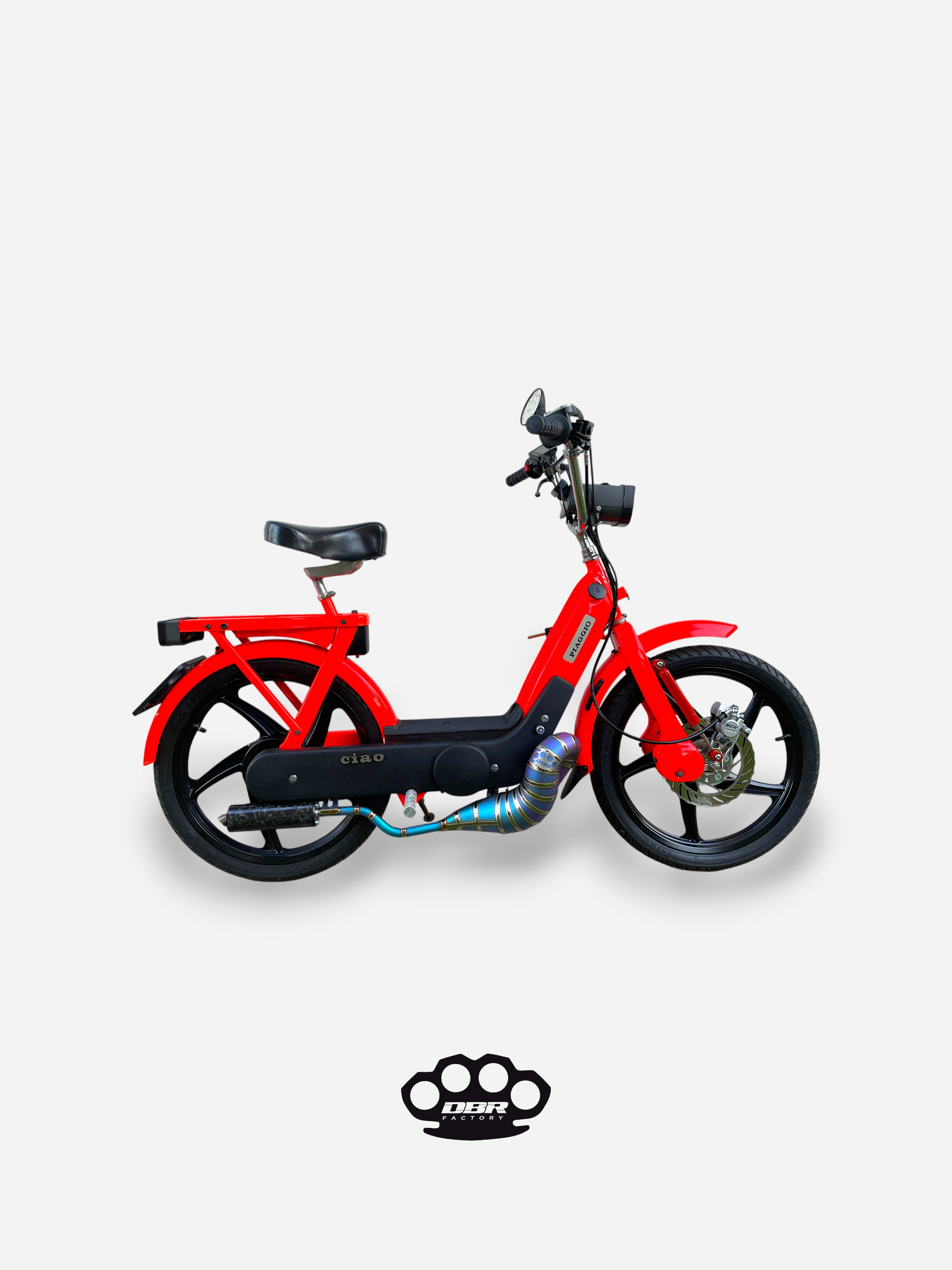 DBR Wyvern Titanium Multicolor Exhaust