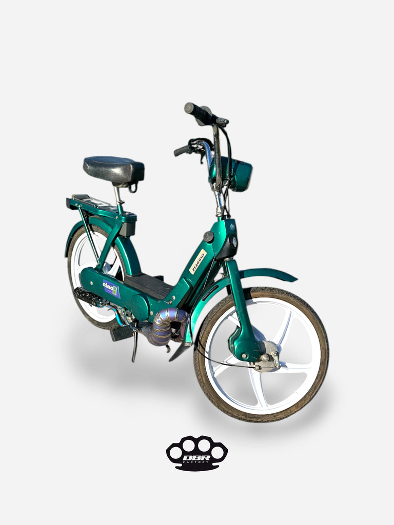 DBR Silencieux Titane Wyvern Multicolore - Vespa et Gilera