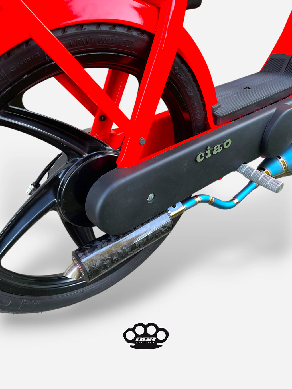 DBR Wyvern Titanium Multicolor Exhaust