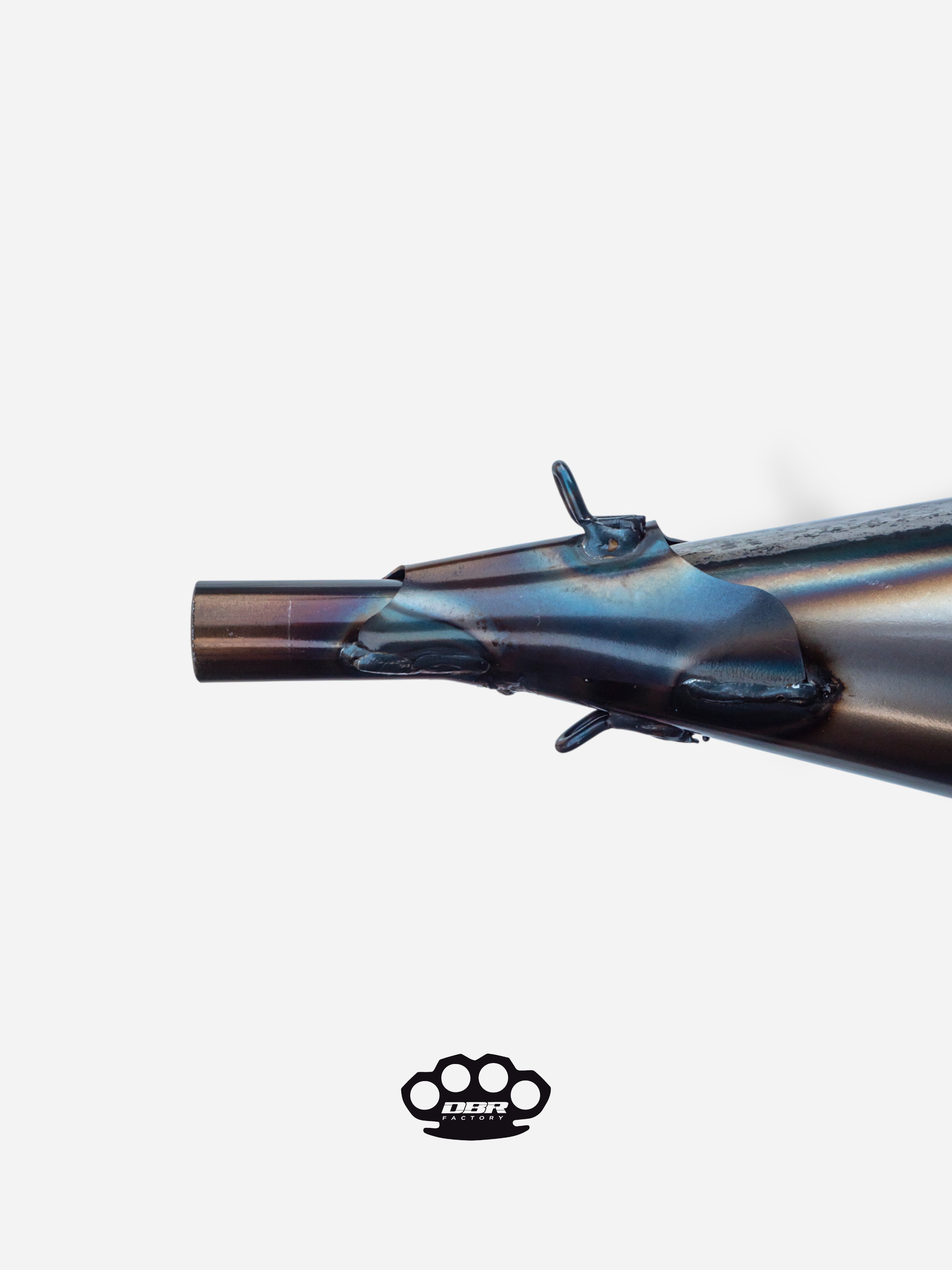 DBRxSNIPER 27/28mm Exhaust - Piaggio/Gilera Exhaust