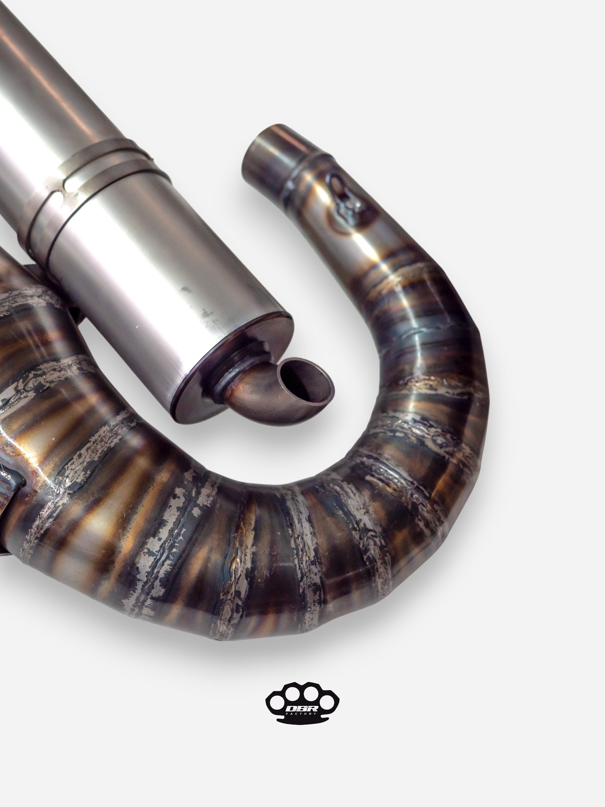 Vespa DBR Python "S" Exhaust