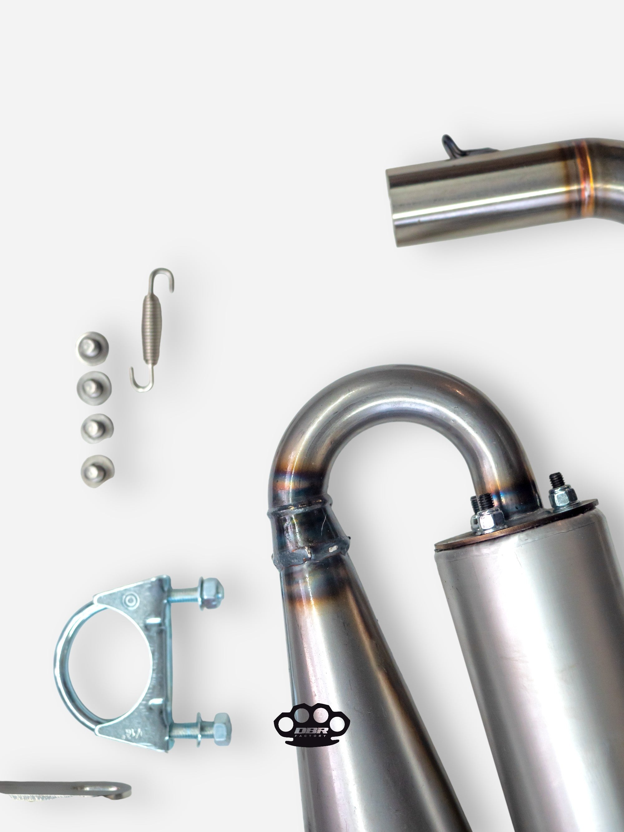 Vespa DBR Python "S" Exhaust