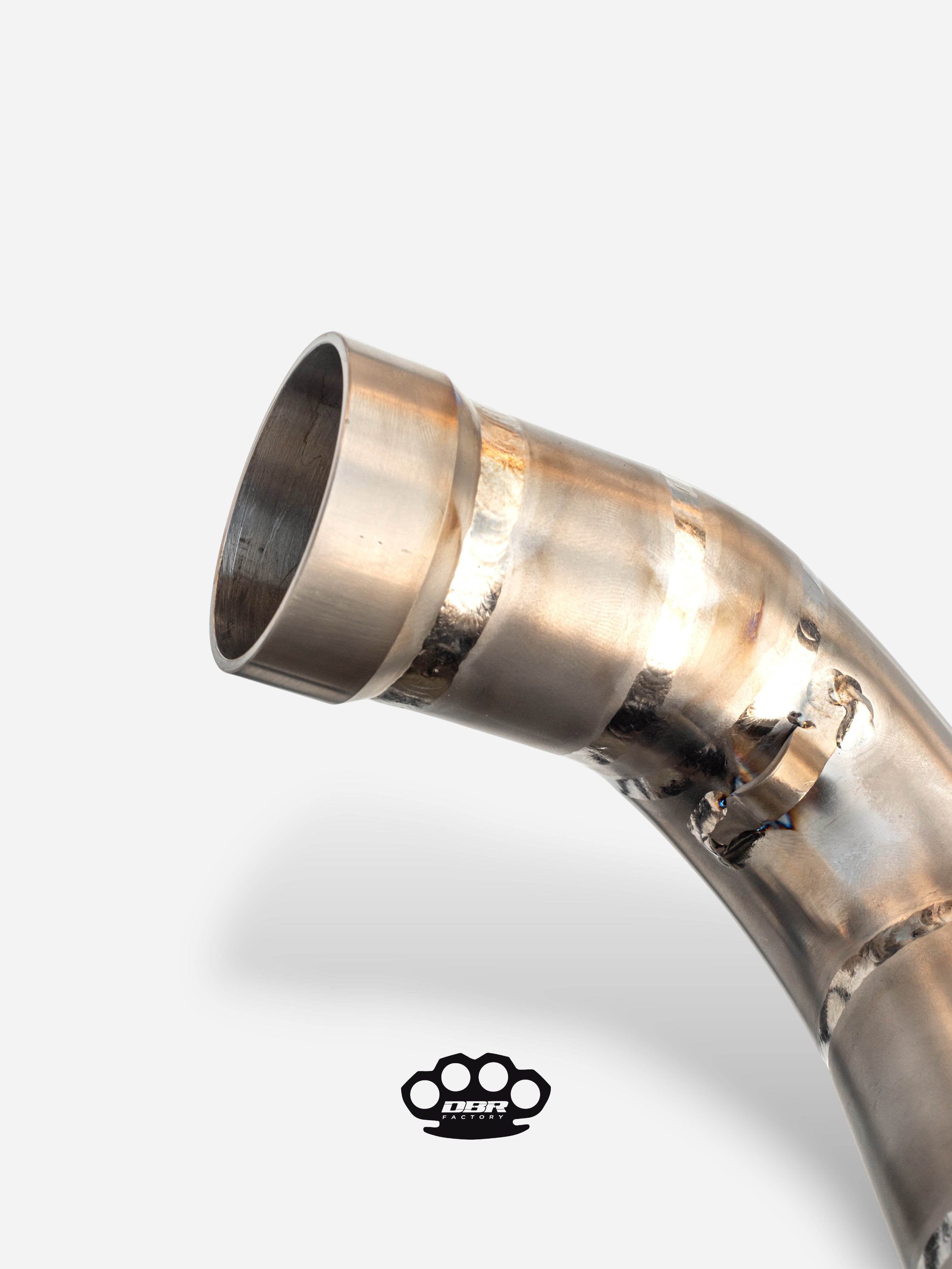 Collecteur d'Échappement DBR 4T Titane - KTM 450-530 (2008-2016), Husqvarna 450 FE/FC (2014-2016), Husaberg 450 FE/FC (2009-2014)