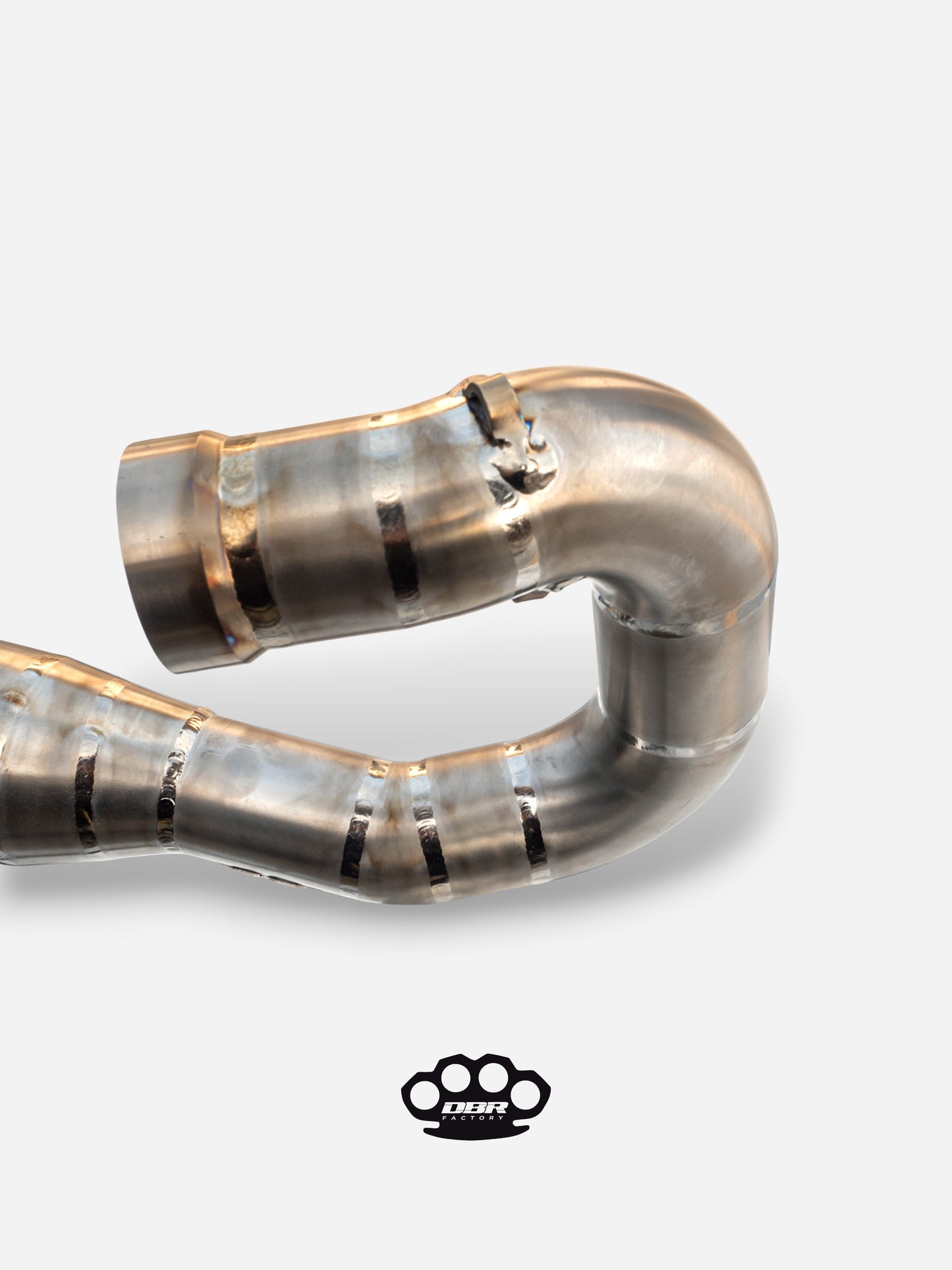 DBR 4T Titanium Exhaust Manifold - KTM 450-530 (2008-2016), Husqvarna 450 FE/FC (2014-2016), Husaberg 450 FE/FC (2009-2014)
