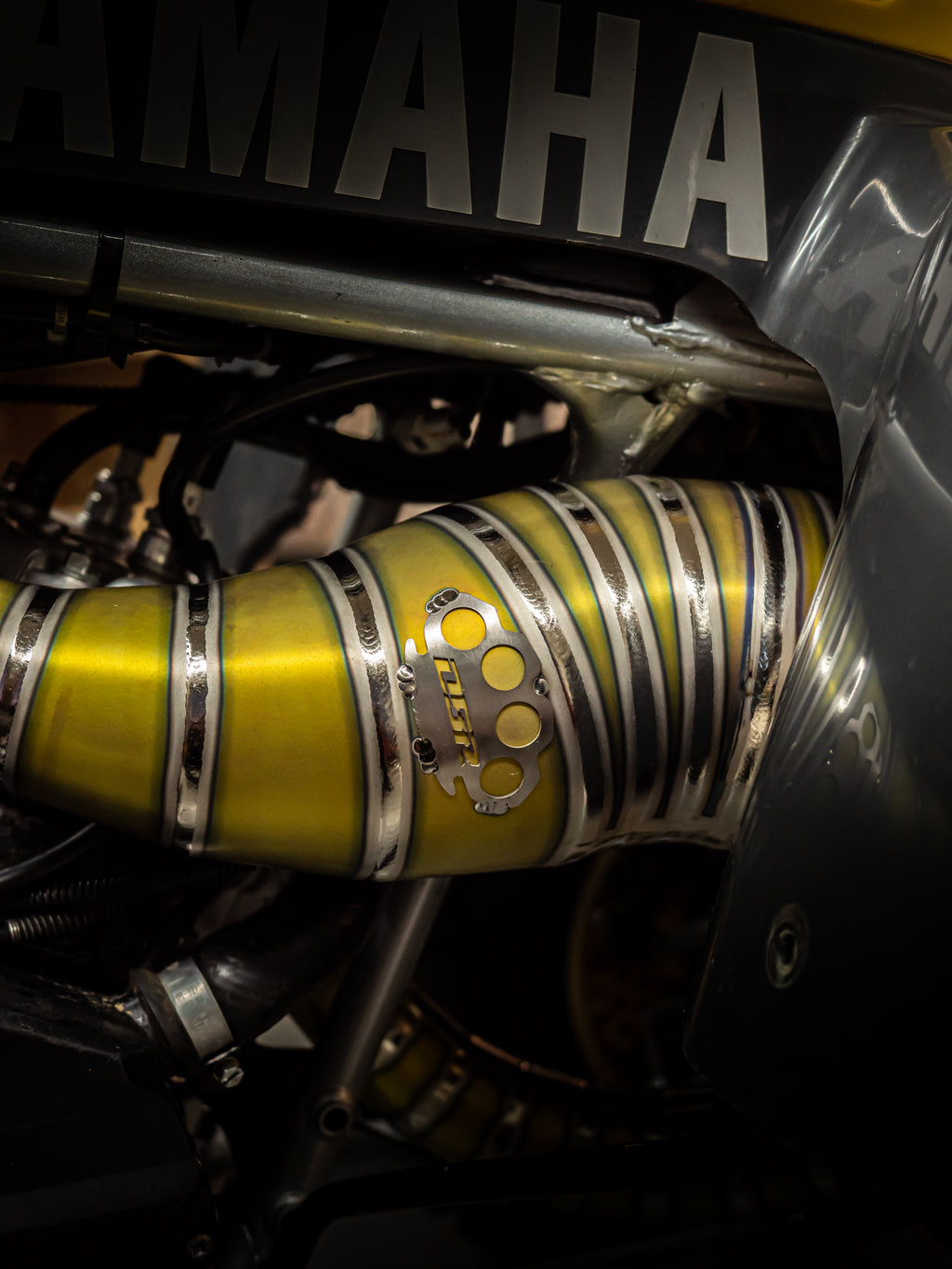 DBR Complete Titanium Exhaust for YAMAHA BANSHEE 350CC ATV 1988–2009