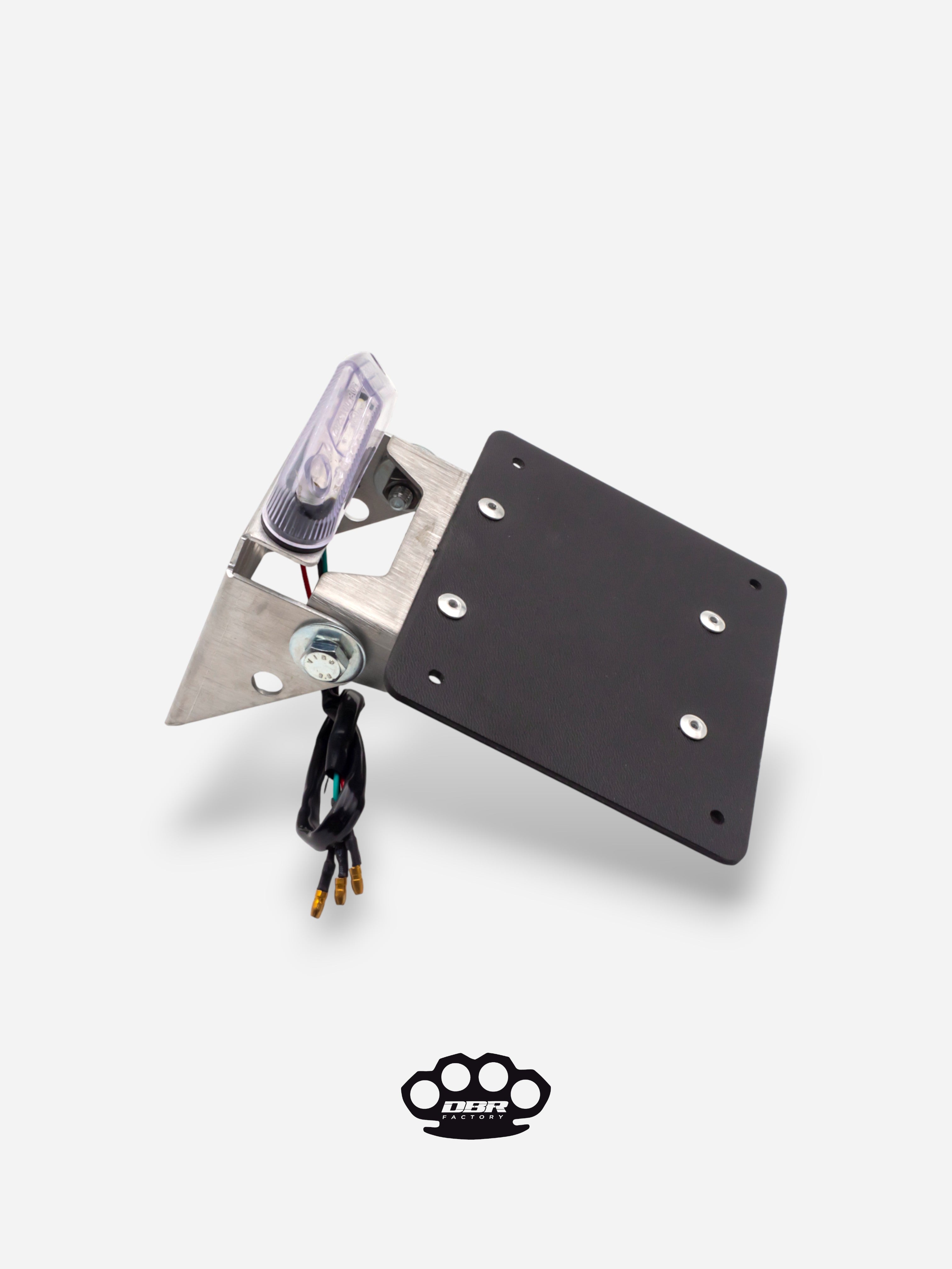 License plate holder 50-100cc