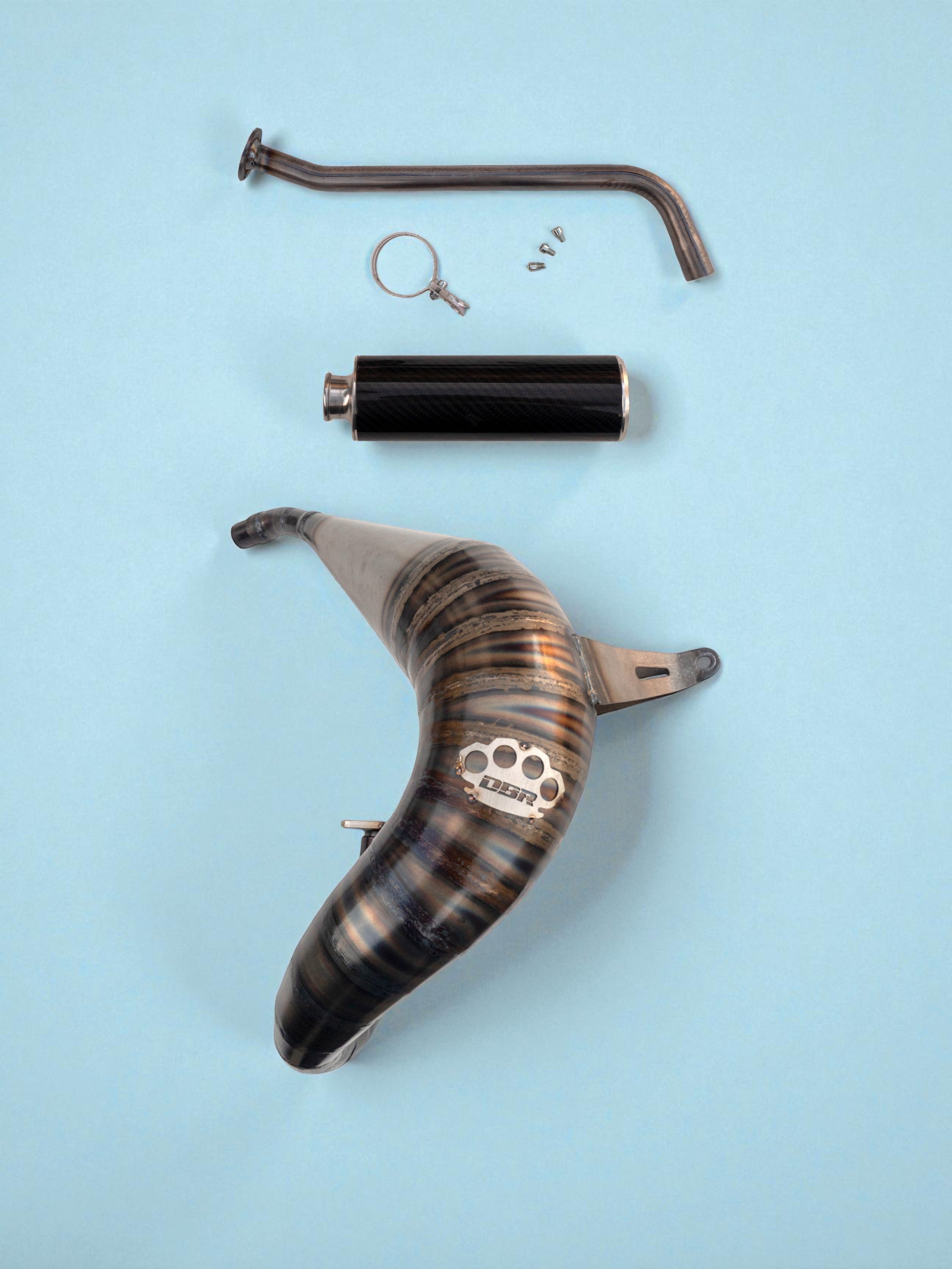 Complete DBR Exhaust for YAMAHA BLASTER 200cc ATV 1988–2009