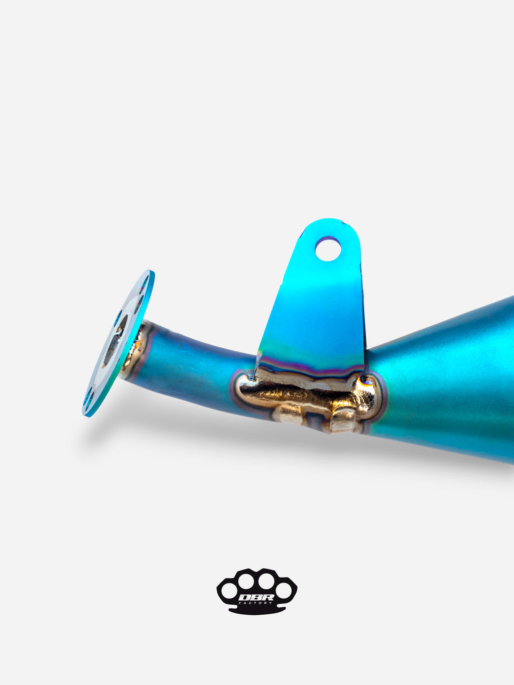 Scarico DBR 50/100cc Superfast Bassa Titanium - DBR Factory