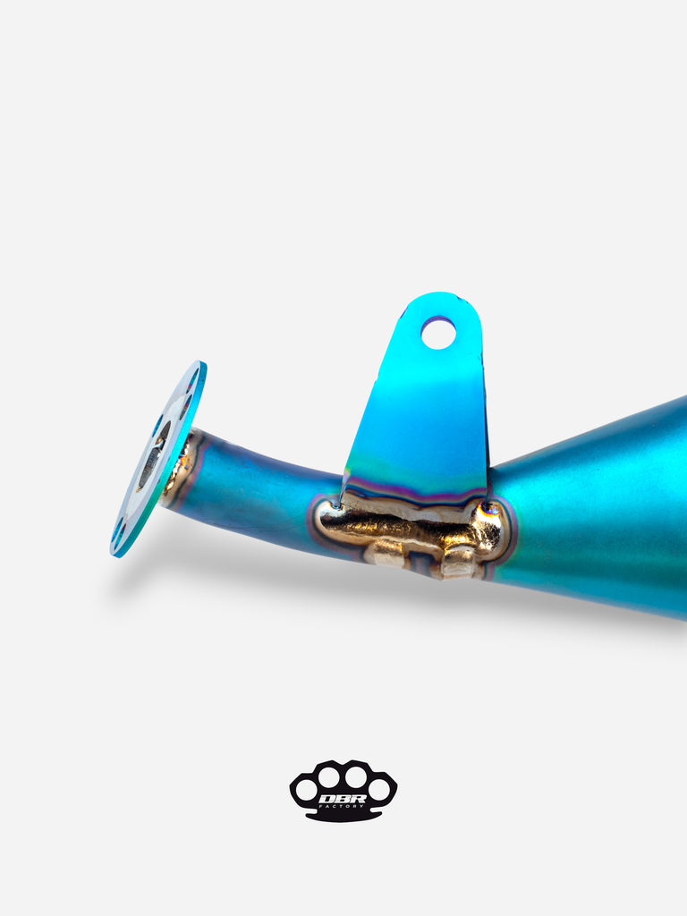 Scarico DBR 50/100cc Superfast Bassa Titanium - DBR Factory