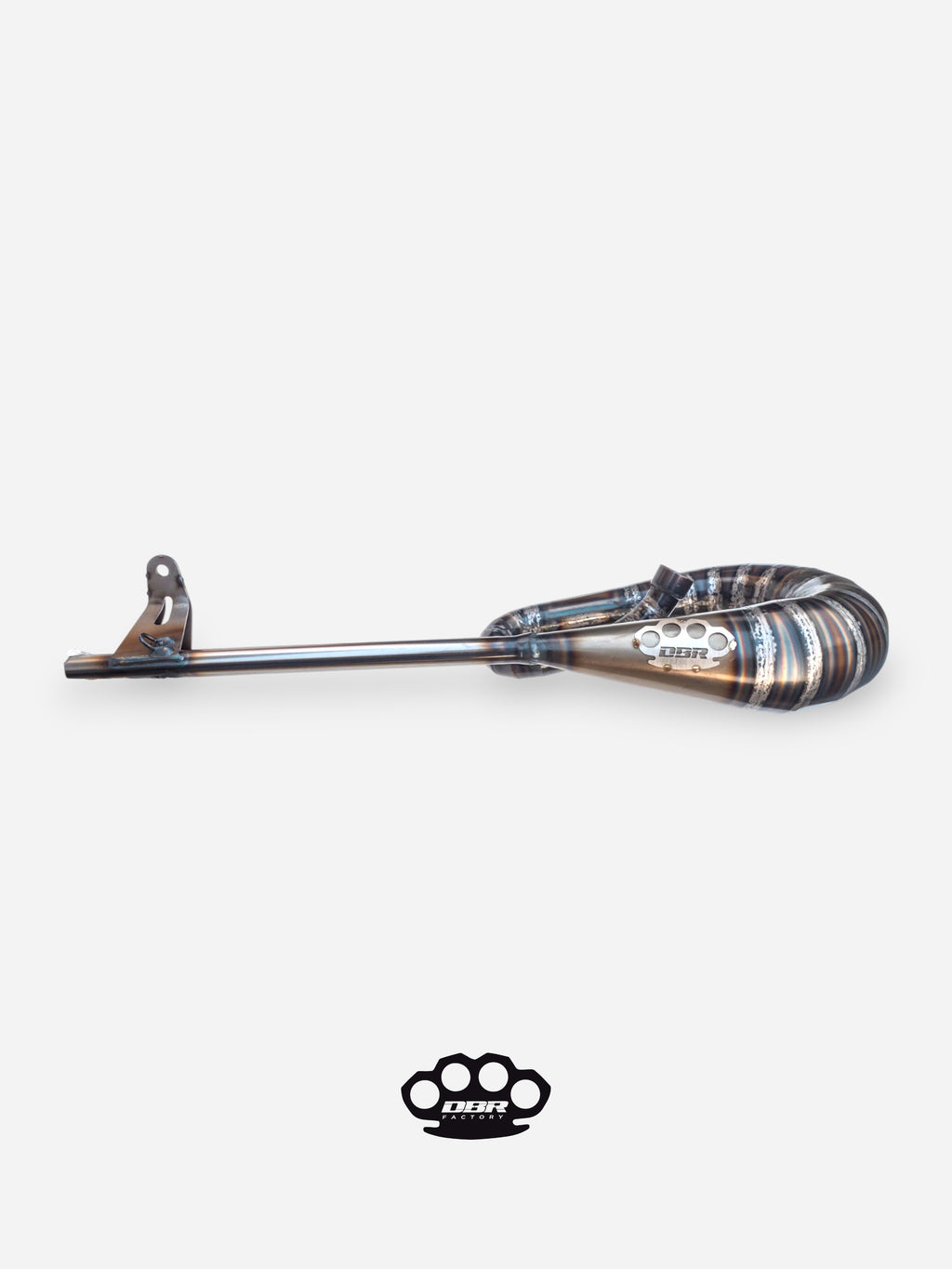 Échappement DBR Classic Moped – Silencieux Intégré