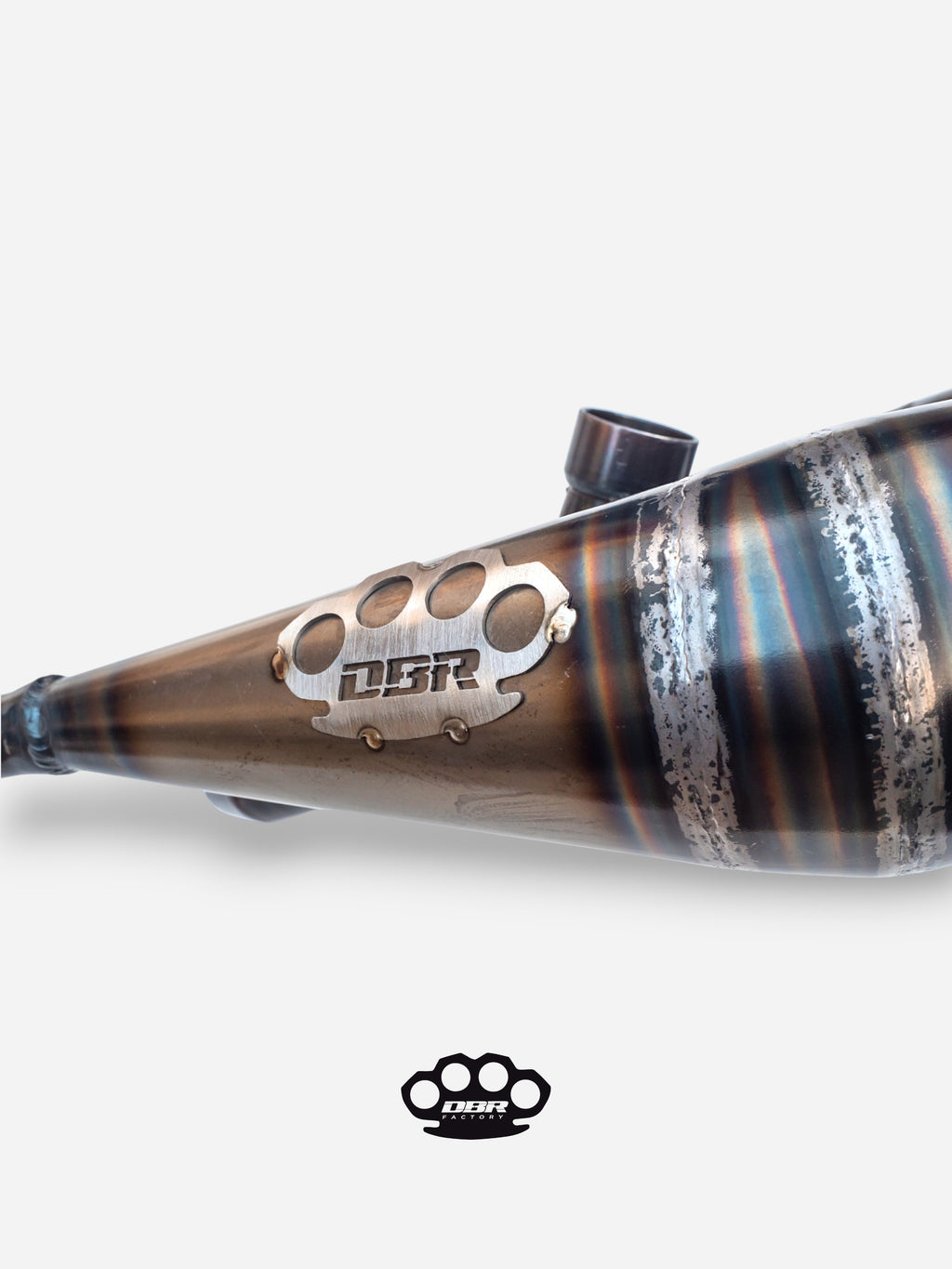 Échappement DBR Classic Moped – Silencieux Intégré