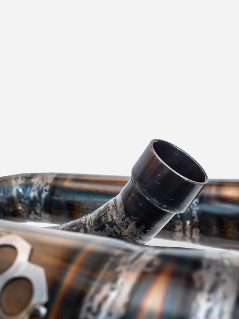 DBR Pot d'Échappement Classic Cyclomoteur - Silencieux Intégré Vespa et Gilera