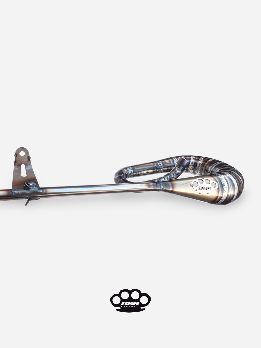 Échappement DBR Classic Moped – Silencieux Intégré