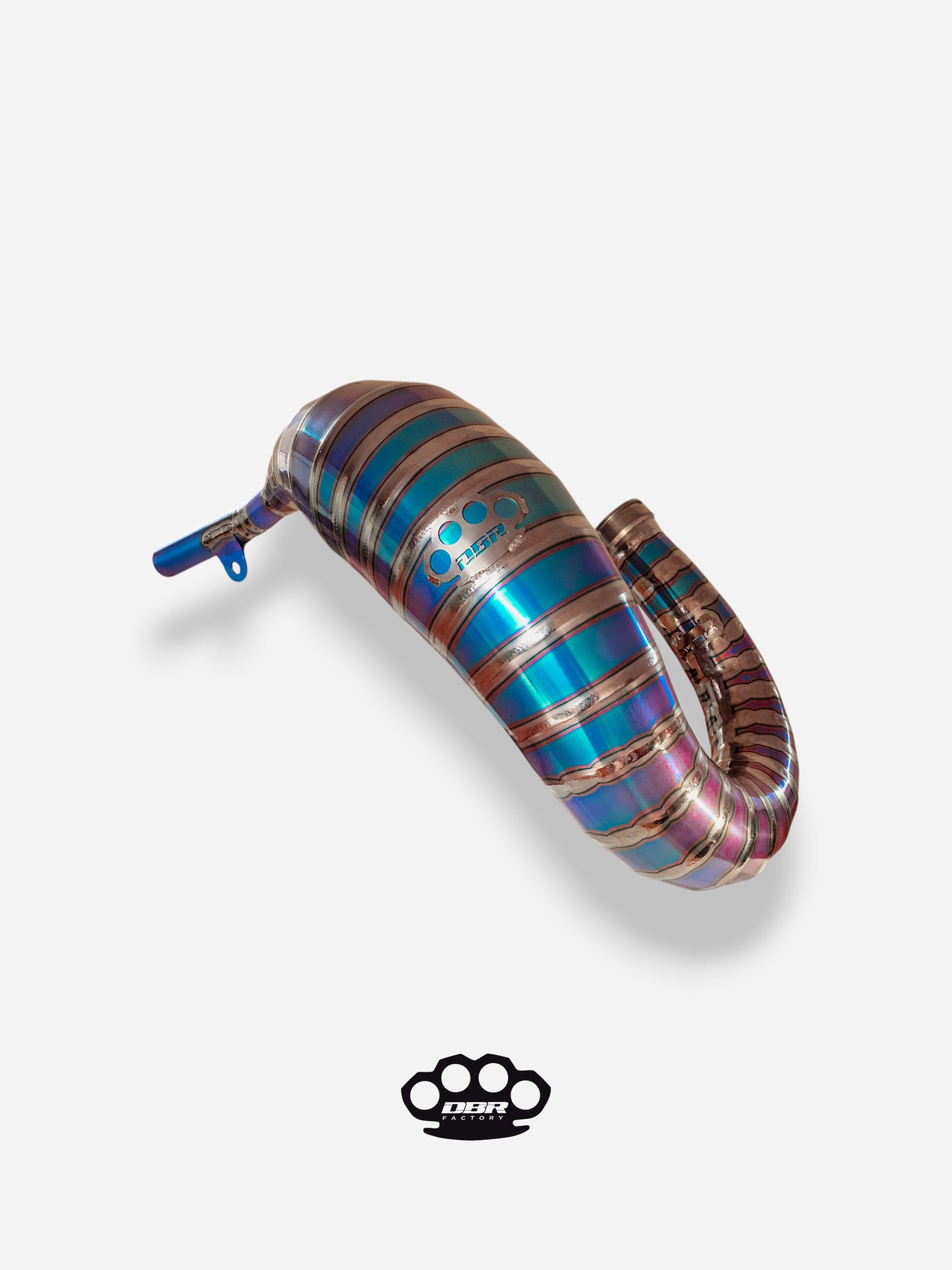 DBR Off-Road Exhaust 125/150cc Titanium High - Belly