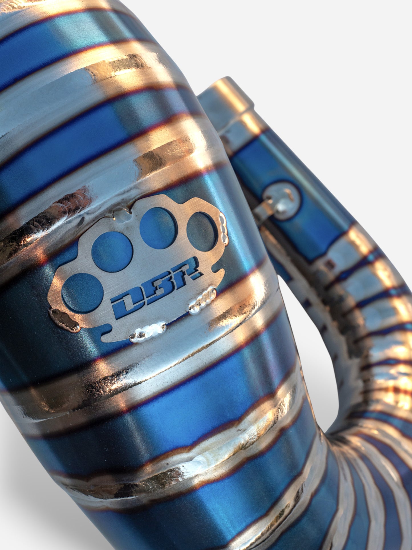 DBR Off-Road Exhaust 125/150cc Titanium High - Belly