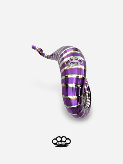 DBR Off-Road Exhaust 125/150cc Titanium High - Belly