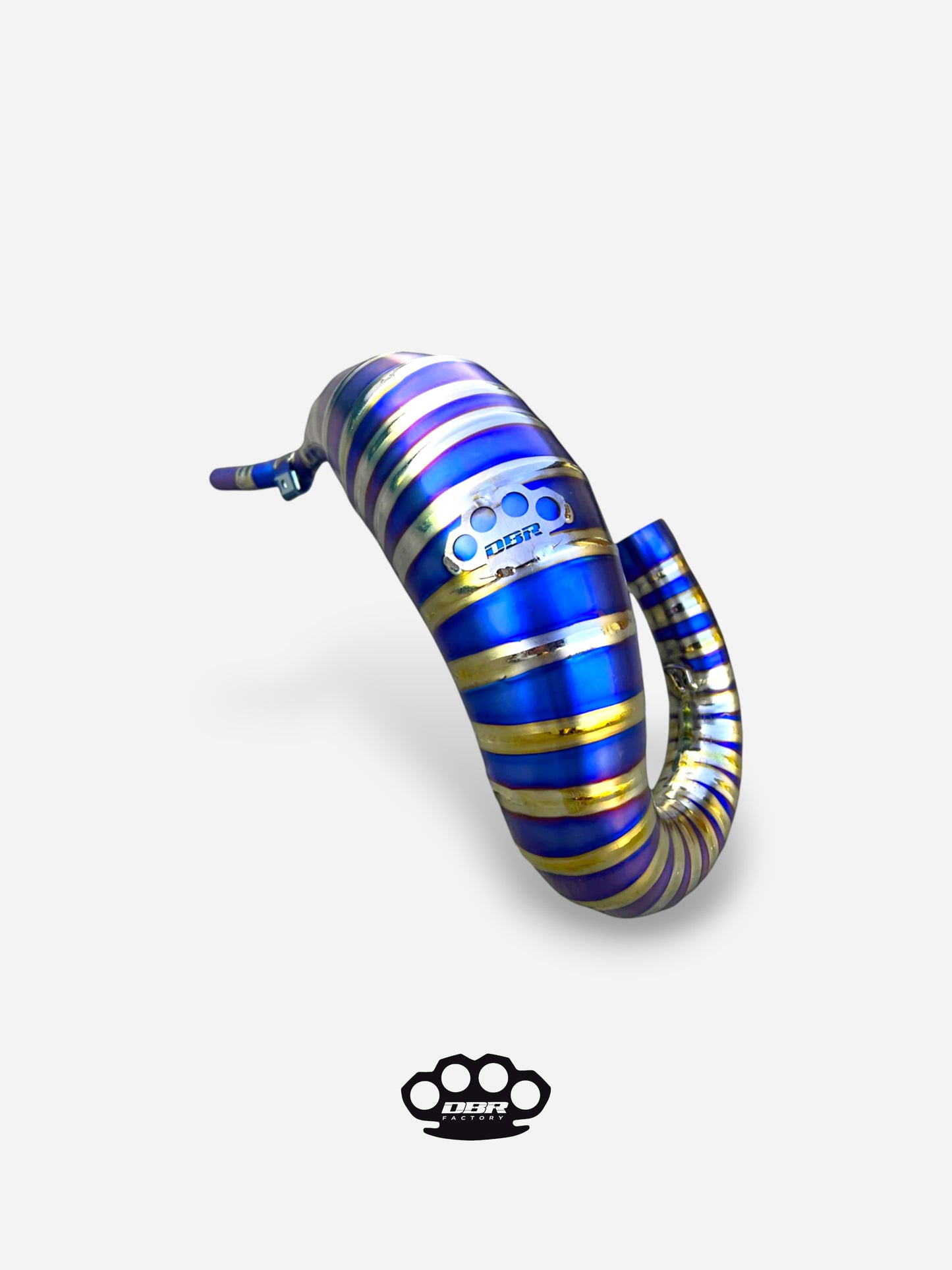 Scarico DBR 50/100cc Superfast Bassa Titanium - DBR Factory