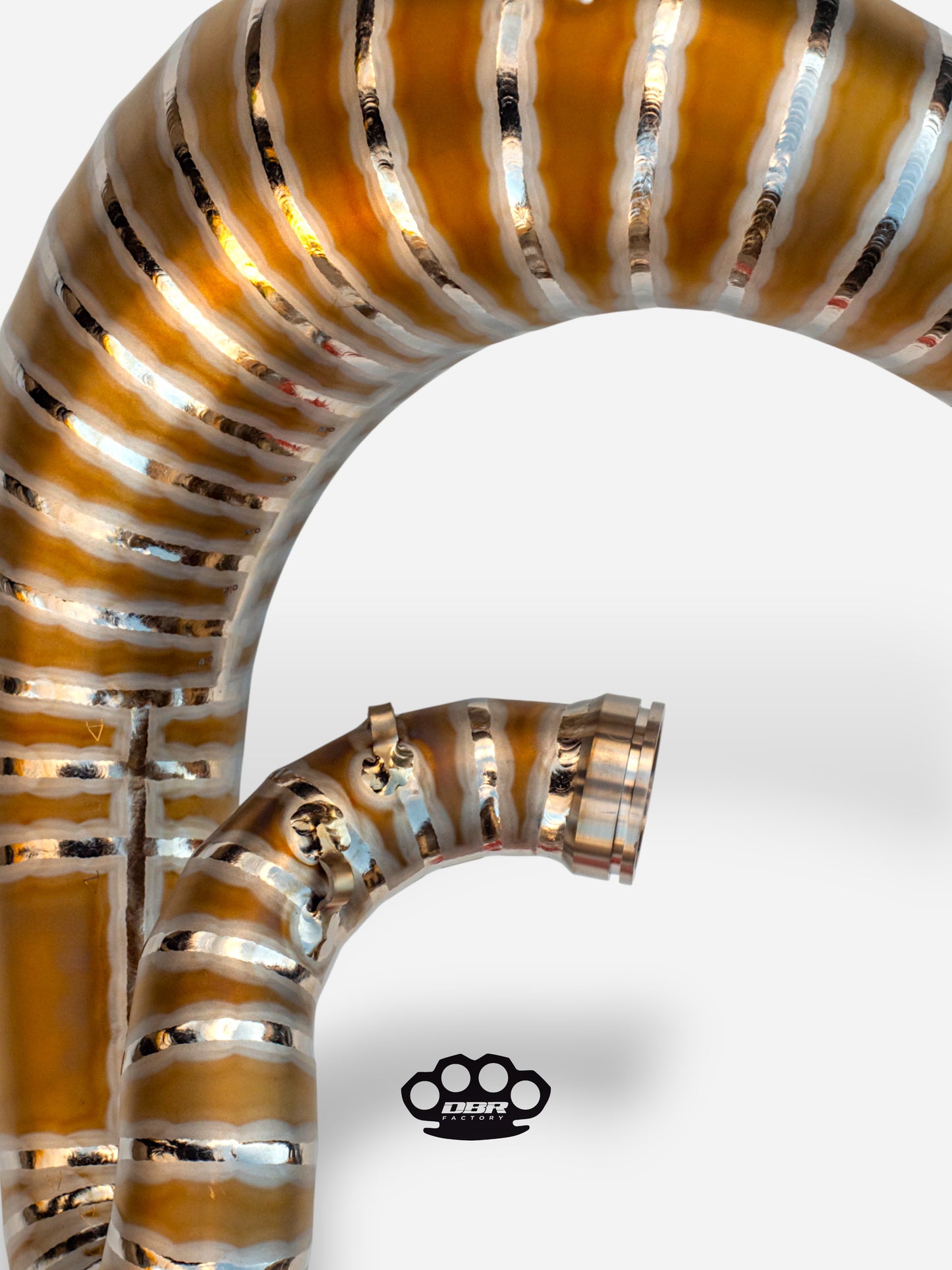 Scarico DBR 50/100cc Superfast Bassa Titanium - DBR Factory