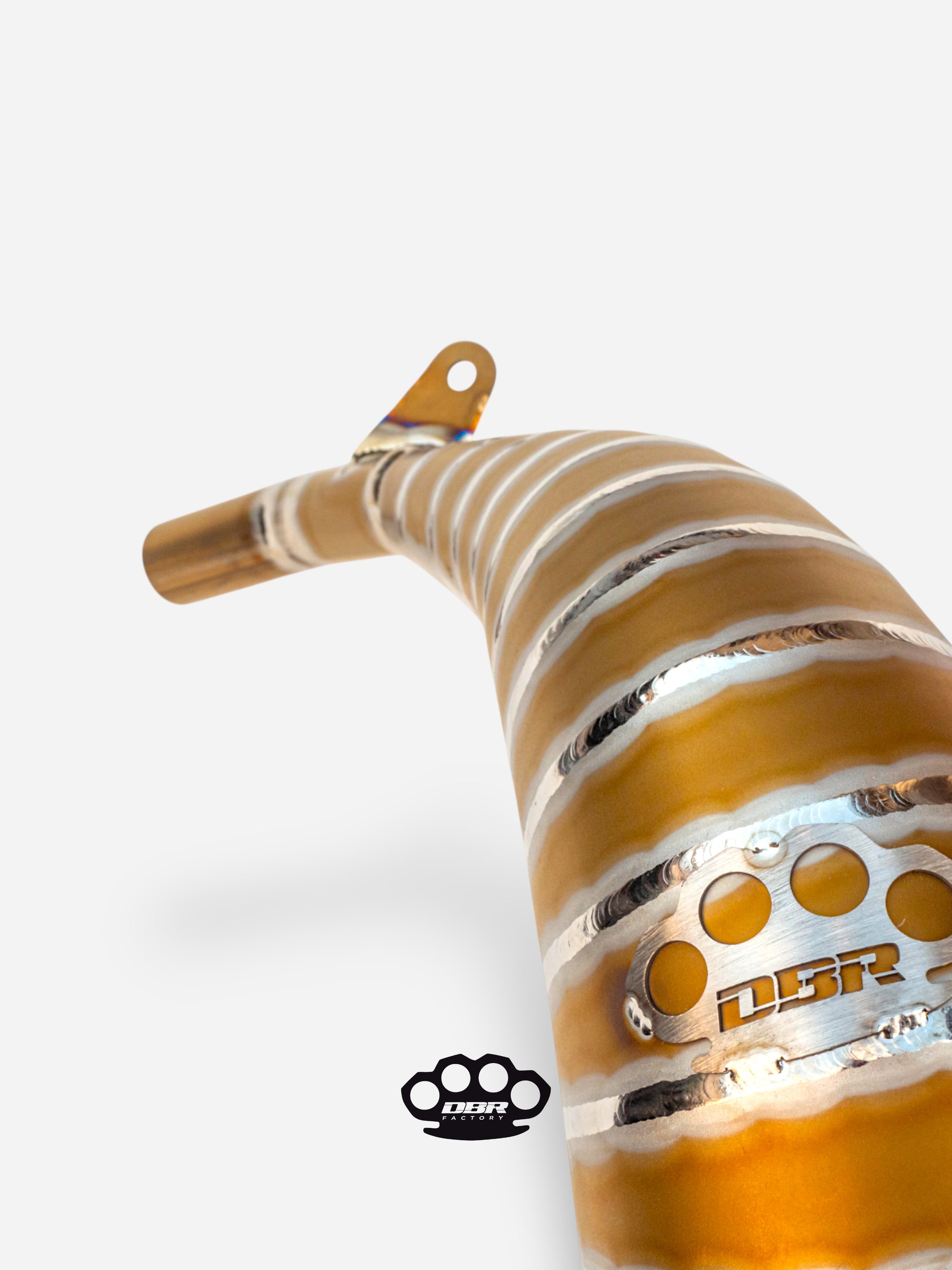 Scarico DBR 50/100cc Superfast Bassa Titanium - DBR Factory