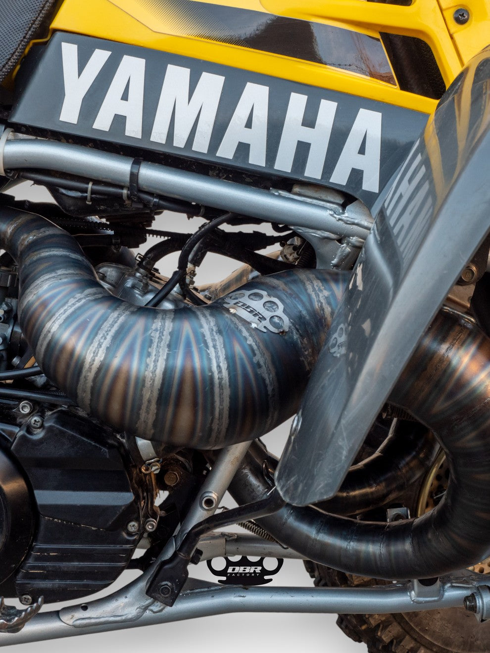 Complete Exhaust DBR for YAMAHA BANSHEE 350CC ATV 1988–2009