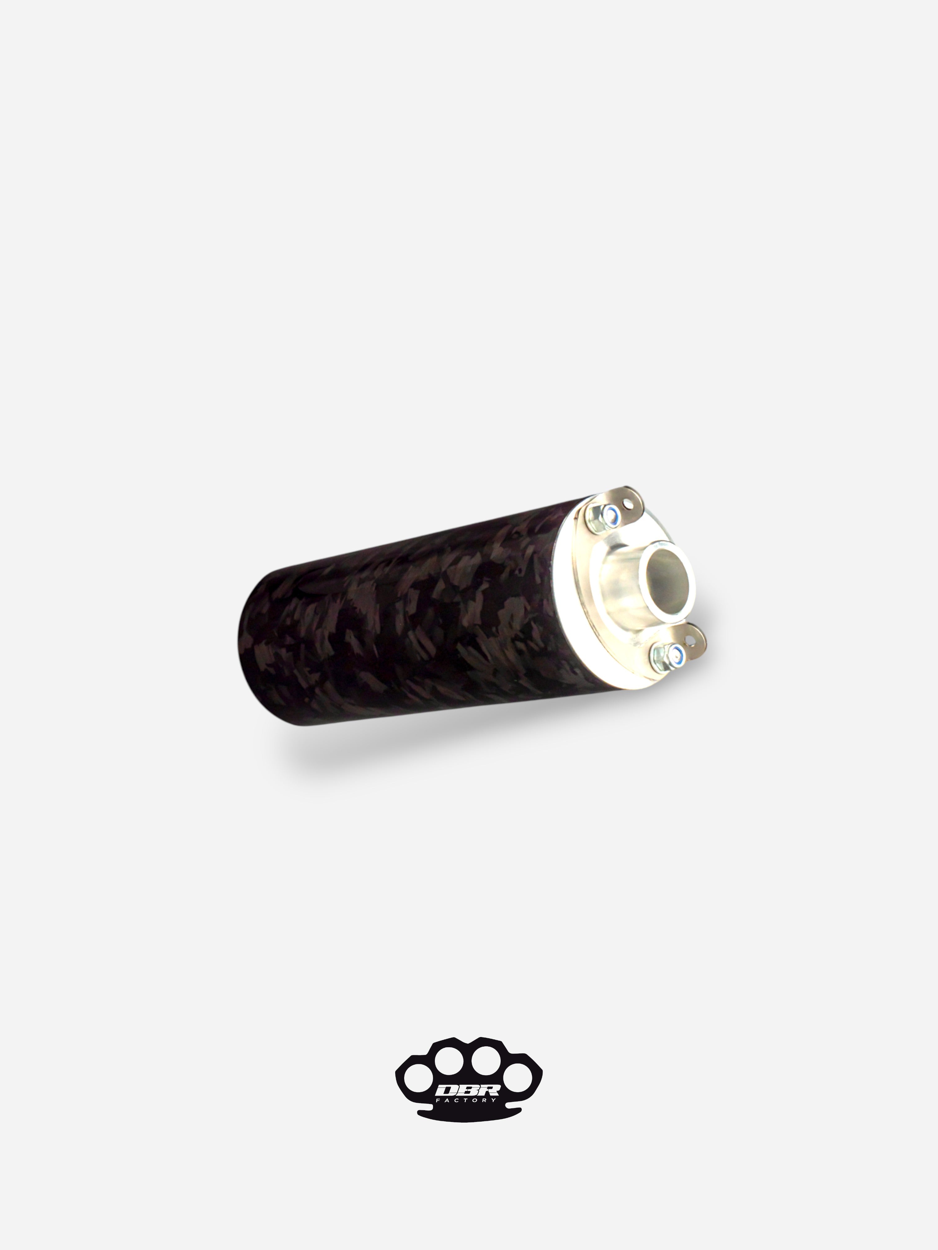 DBR Universal Moped Silencer 150mm and 190mm - Diameter 19mm and 20mm