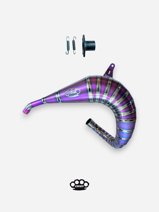 Solo Titanium Exhaust DBR for YAMAHA BLASTER 200cc ATV 1988–2009