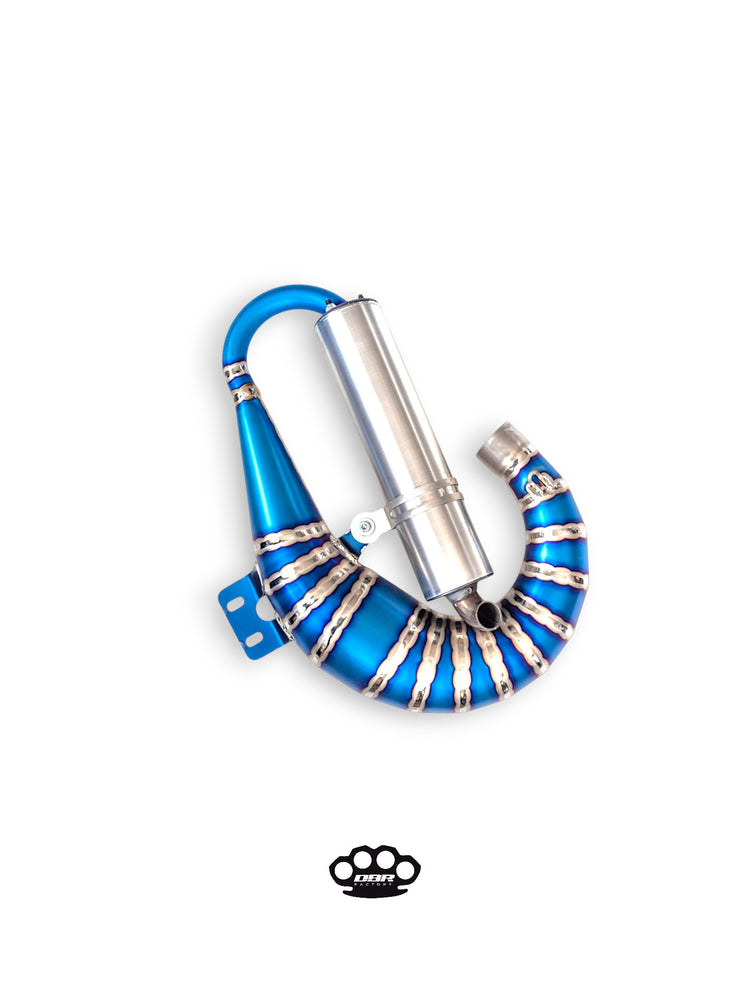 DBR Pot d'échappement en Titane Vespa Mamba S