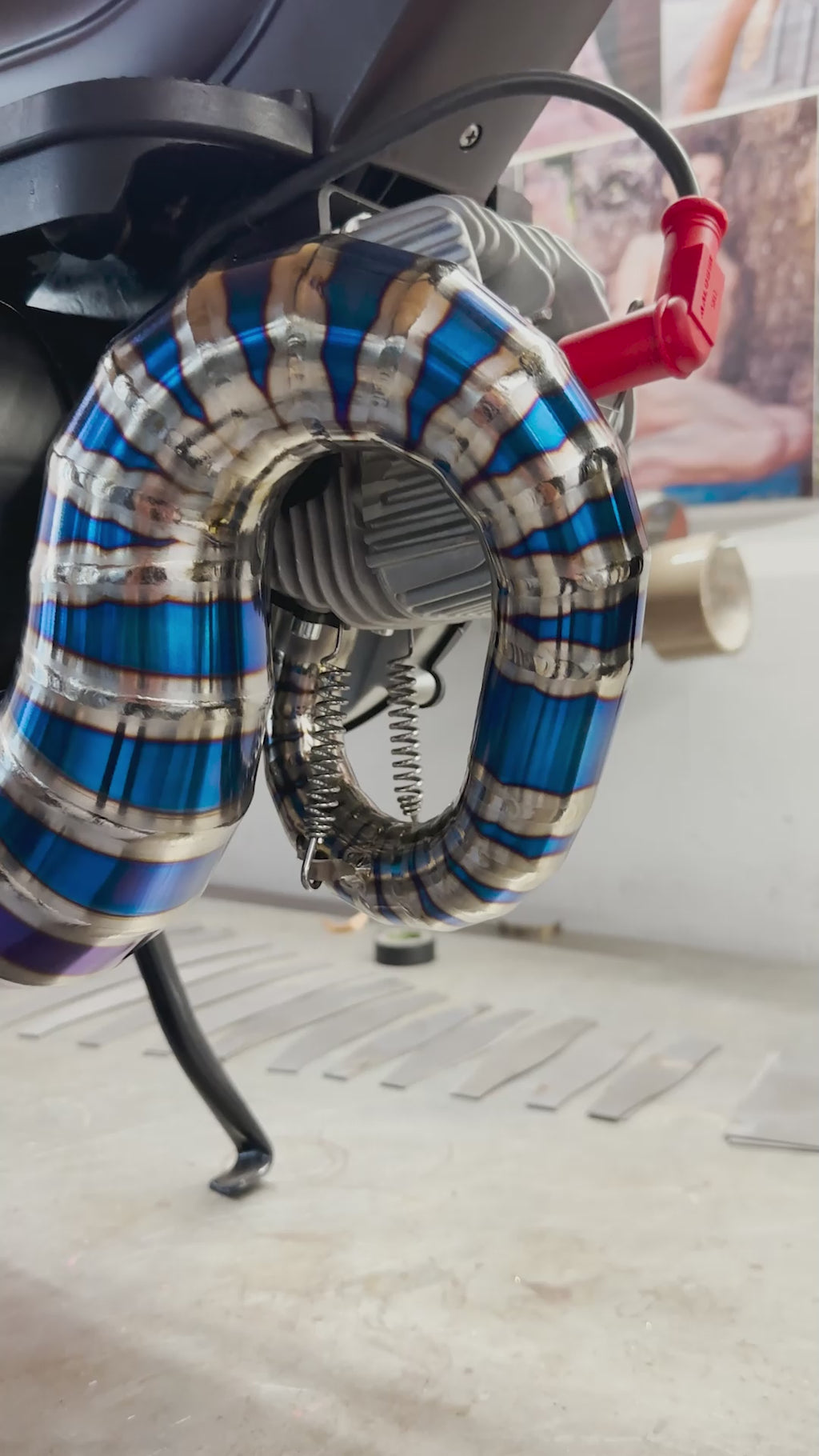 DBR Wyvern Titanium Multicolor Exhaust