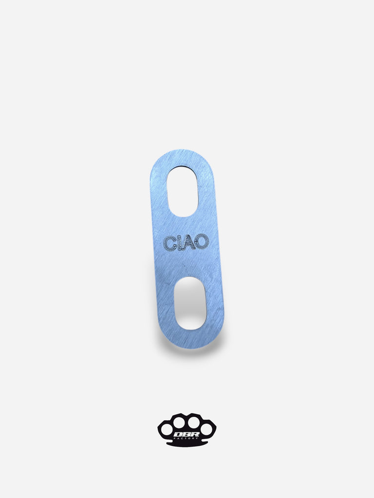 DBR Pot d'Échappement Classic Cyclomoteur - Silencieux Intégré Vespa et Gilera